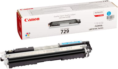 Canon Toner Cyaan 729C, 1k - LBP7010C/LBP7018C 