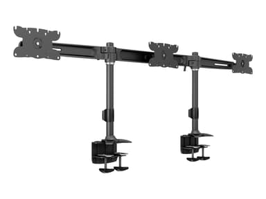 Multibrackets M VESA Skjermstativ Triple Desk Clamp 24"–32" 