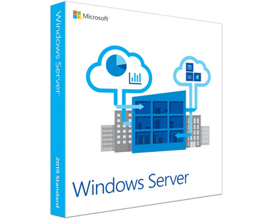 Dell Microsoft Windows Server 2019 Datacenter 16 kärnor Obegränsat antal virtuella maskiner 