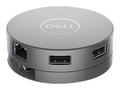 Dell Mobil USB-C-adapter DA310 USB-C Mini-dockningsenhet 