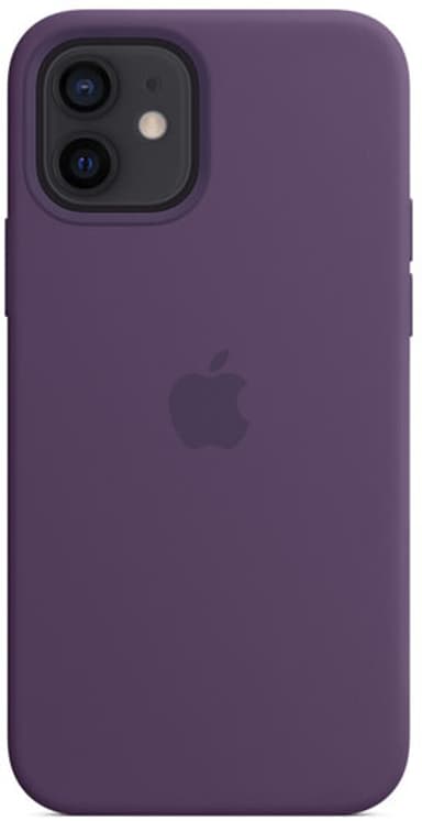 Apple Silicon Case with MagSafe iPhone 12 iPhone 12 Pro Ametist 