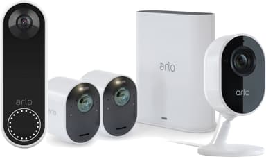Arlo Ultra 2 2-pack + Video Doorbell + Indoor Camera 