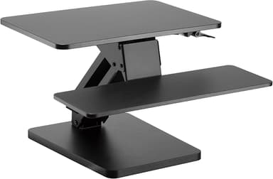 Prokord Hev- og senkbart skrivebord Converter Deluxe Black 