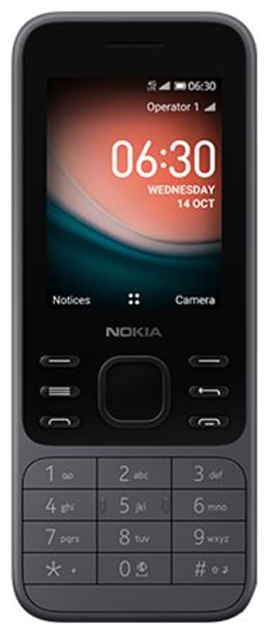 Nokia 6300 4G Träkol 