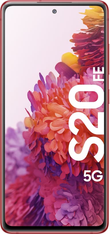 Samsung Galaxy S20 FE 5G 128GB Dobbelt-SIM Rød 