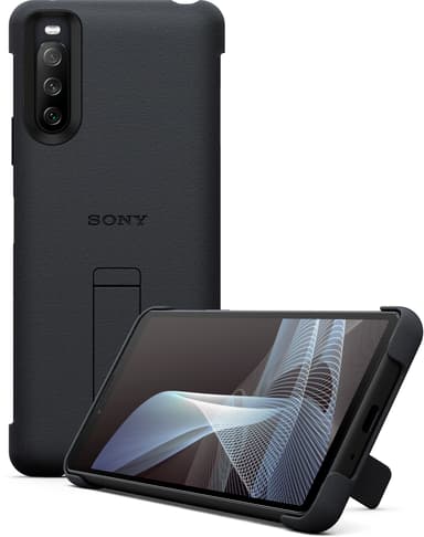 Sony - Baksidesskydd för mobiltelefon Sony Xperia 10 III Svart 