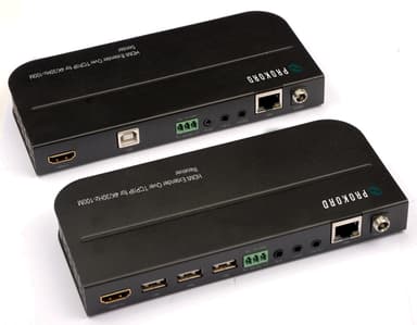 Prokord Ethernet HDMI Extender 100M 4K@30hz Cat5/6 Black 