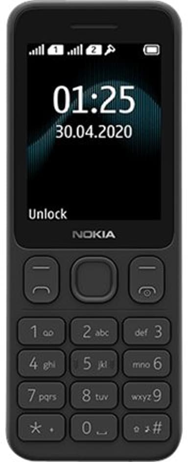 Nokia 125 Musta 