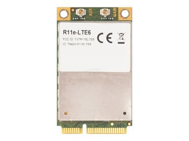 Mikrotik 2G/3G/4G/LTE mini PCIe card with carrier aggregation 