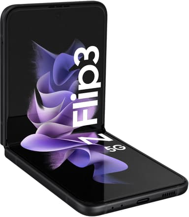 Samsung Galaxy Z Flip3 5G 256GB Kaksois-SIM Phantom black 