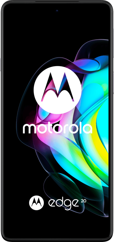Motorola Edge 20 128GB Dual-SIM Frostigt vit 