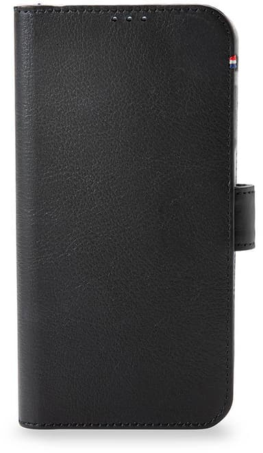 Decoded Leather Detachable Wallet iPhone 13 Musta 