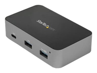 Startech 4 Port USB C hubb med LAN Port 10 Gbit/s strömförsörjning USB Hubb 