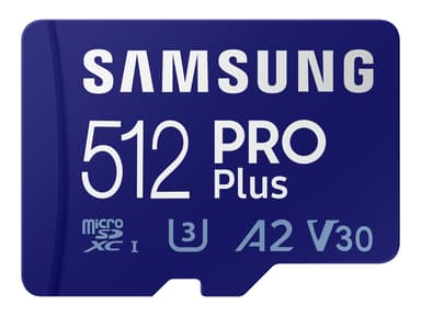 Samsung PRO Plus MB-MD512KA 512GB microSDXC UHS-I-geheugenkaart 