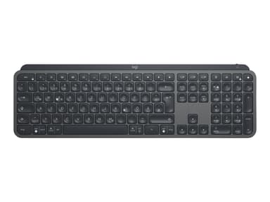Logitech MX Keys Advanced Wireless Illuminated Keyboard Langaton Saksa Harmaa 