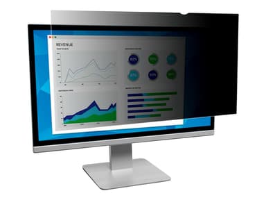 3M personvernfilter for 23.8" Monitors 16:9 