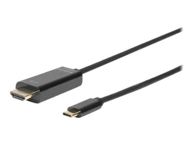 Microconnect - Sovitinkaapeli 3m HDMI Uros USB-C Uros 