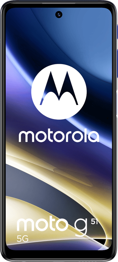 Motorola Moto G51 64GB Dual-SIM Indigoblå 