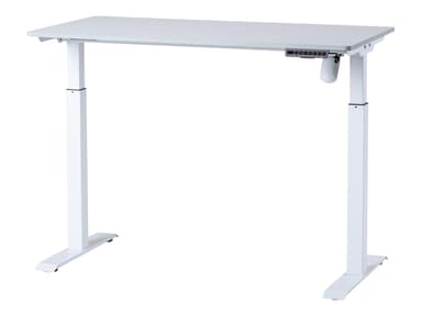 Sun-Flex Hæve-/sænkebord, 120x60 cm, Hvid 