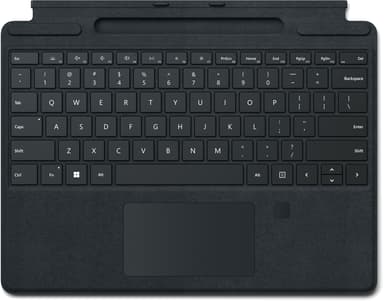 Microsoft Surface Pro 8/X Signature Type Cover Fingerprint Nordic Black 