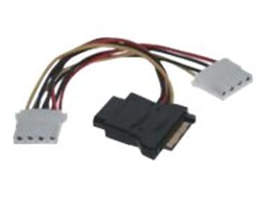 Microconnect MicroConnect power adapter 15 pin Serial ATA power Uros 4-nastainen sisäinen virta Naaras 