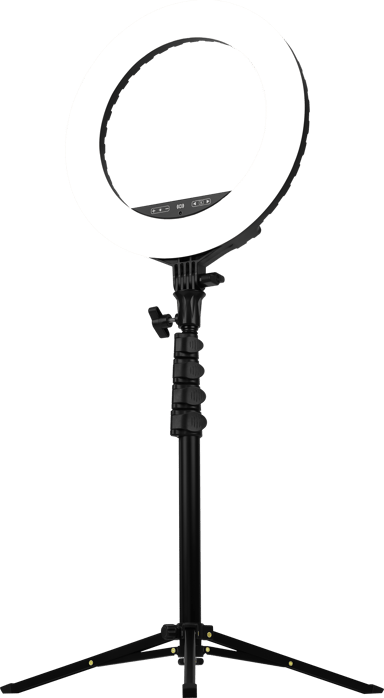 STREAMPLIFY Light 14 Ring Light, 35,6 cm, 230 V – musta 