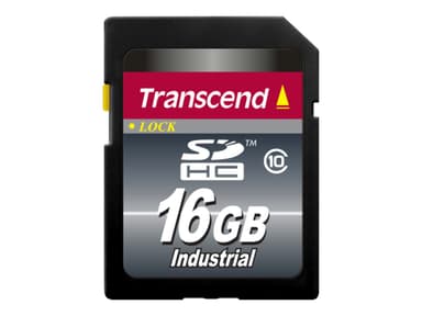 Transcend Industrial 16GB SDHC-minnekort 