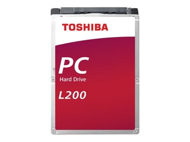 Toshiba L200 Slim 1Tt 2.5" 5,400kierrosta/min Serial ATA-600 