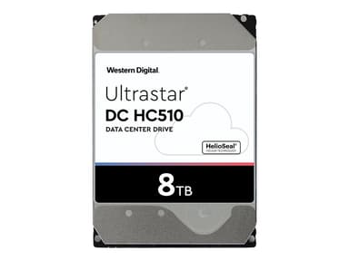 WD Ultrastar DC HC510 512E ISE 8Tt 3.5" 7,200kierrosta/min SAS-3 