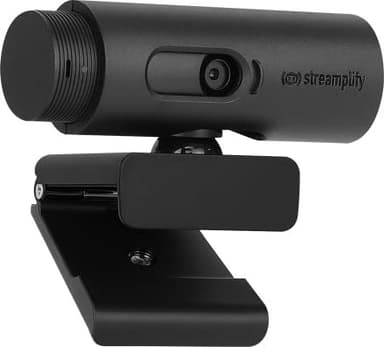 STREAMPLIFY Streamplify Cam Webcam 1080P 60Fps Black USB 2.0 Verkkokamera 