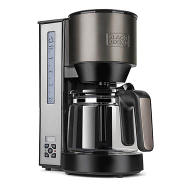 Black & Decker Kaffemaskine LCD Timer 1000 W 