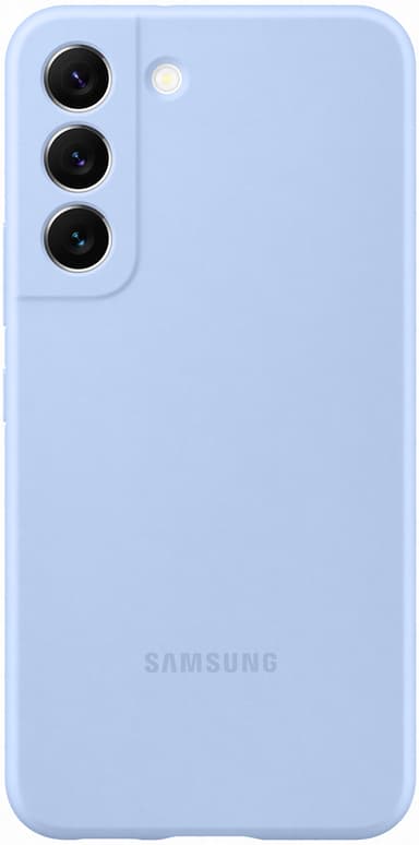Samsung Silicone Cover Samsung Galaxy S22 Ishavsblå 