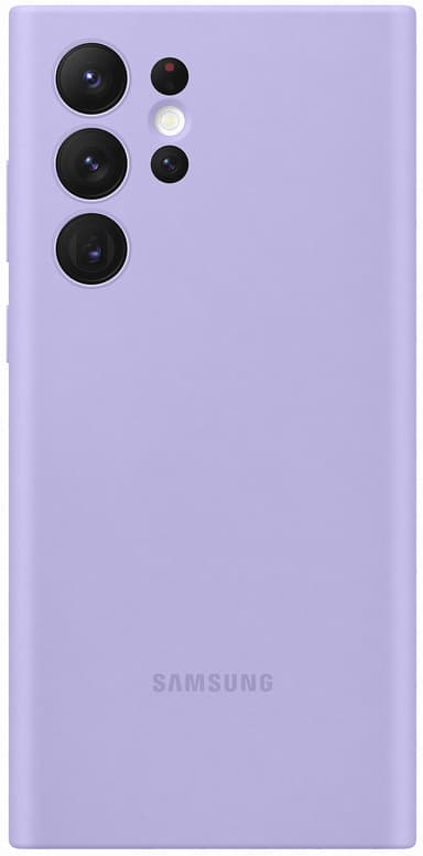 Samsung Silicone Cover Samsung Galaxy S22 Ultra Lavendel 