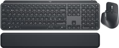 Logitech MX Keys Combo For Business Logi Bolt Nordiska länderna Sats med tangentbord och mus 