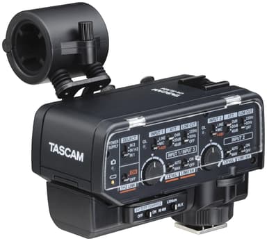 Tascam XLR Mikrofon-adapter till Spegellösa kameror 