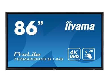 Iiyama ProLite TE8603MIS-B1AG 85" 4K UHD 86" 350cd/m² 4K UHD (2160p) 16:9 
