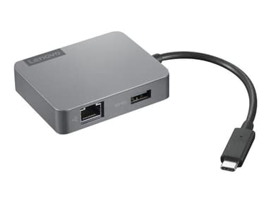 Lenovo Lenovo Travel Hub Gen2 - Dockningsstation - USB-C - VGA, HDMI - GigE - för IdeaPad 3 14; ThinkBook 14s Yoga G2 IAP; ThinkCentre neo 50; ThinkPad T14s Gen 3 