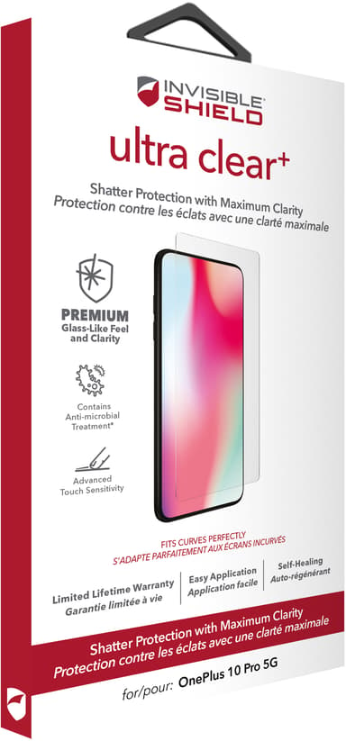 Zagg Invisibleshield Ultra Clear+ Oneplus 10 Pro OnePlus 10 Pro 