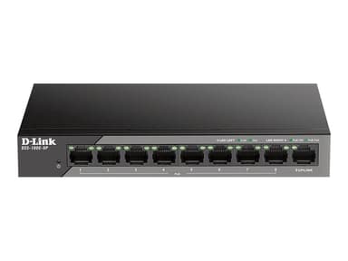 D-Link DSS 100E-9P Fast Ethernet PoE 92W Switch 