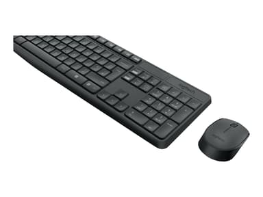 Logitech MK235 Engelska - USA/internationell Sats med tangentbord och mus 