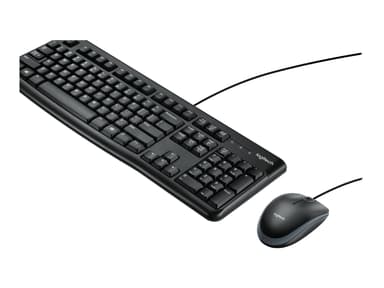 Logitech Desktop MK120 UK International Tastatur og mus-sæt 