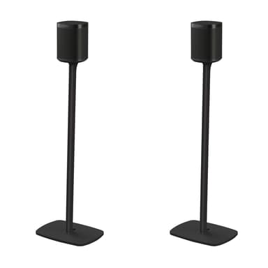 Flexson Floor Stand For Sonos One/one Sl/play:1 2P Black 