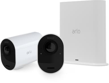 Arlo Ultra 2 XL For Business Trådløs overvågning hvidt 2 stk. 