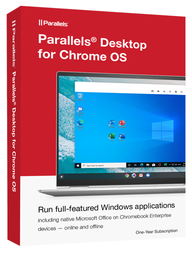 Parallels Desktop For Chrome OS 1 år Abonnemang 