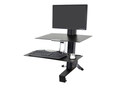 Ergotron WorkFit-S Single HD with Worksurface+ 