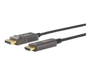 Microconnect PREMIUM OPTIC DP - HDMI CABLE 30M #demo 30m 20 nastan näyttöporttiliitin Uros HDMI Tyyppi A Uros 