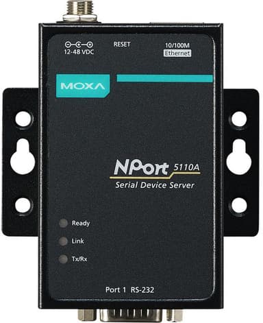 Moxa Serieportserver Nport 5110A 1Xrs-232 