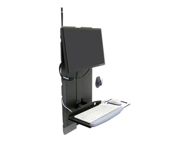 Ergotron StyleView Vertical Lift High Traffic Areas 