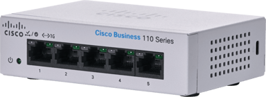 Cisco 5-porttinen CBS110-työpöytäkytkin 