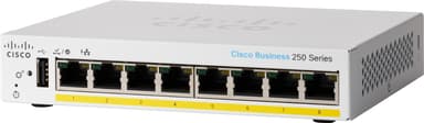 Cisco CBS250 8G PoE 45W Smart Switch 